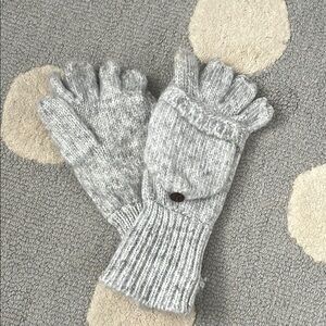 Homemade Knit Mittens